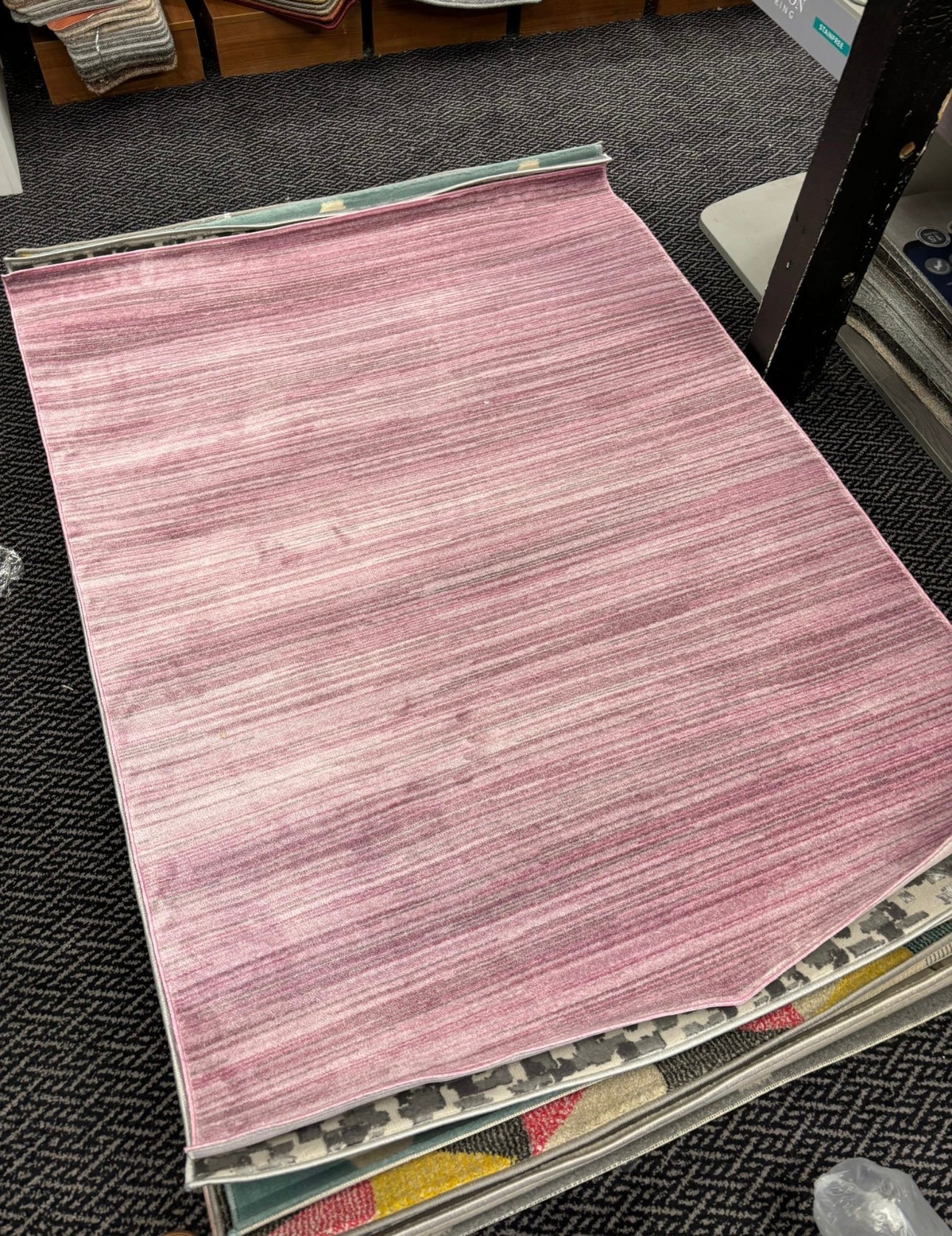 Lustre Plain Mauve - 120cm x 170cm