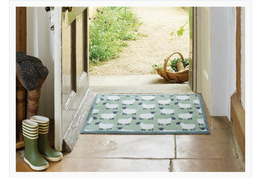 Turtle Mat Flock Green - 60cm x 85cm (Medium)
