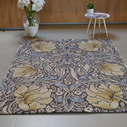 William Morris Pimpernel Bullrush Rug