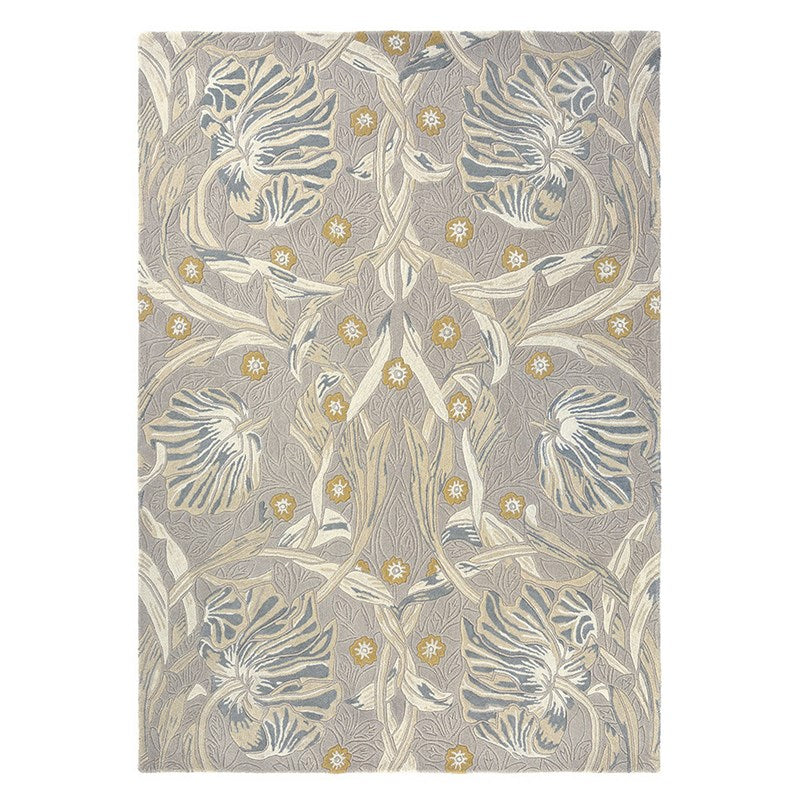 William Morris Pure Pimpernel Linen Rug