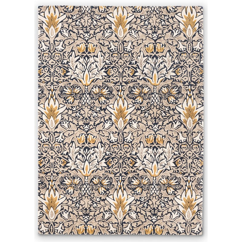 William Morris Snakeshead Indigo Rug