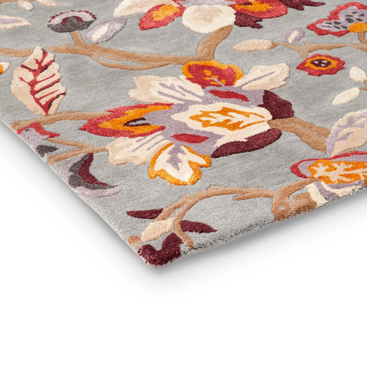 Sanderson Amanpouri Grey Plum Rug