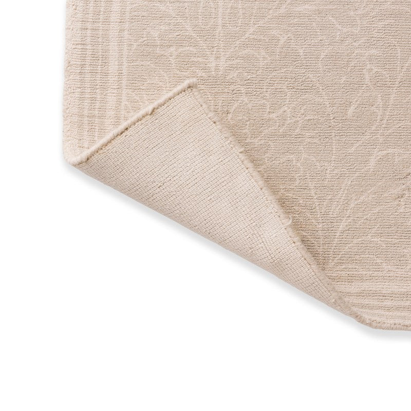Laura Ashley Silchester Damask Dove Grey Rug