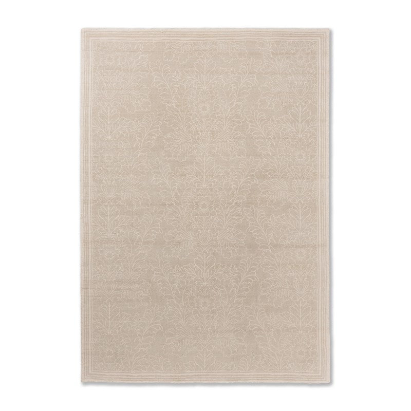 Laura Ashley Silchester Damask Dove Grey Rug