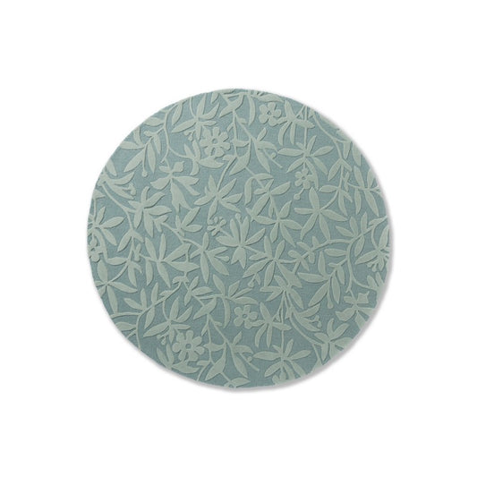 Laura Ashley Cleavers Duck Egg Green Rug