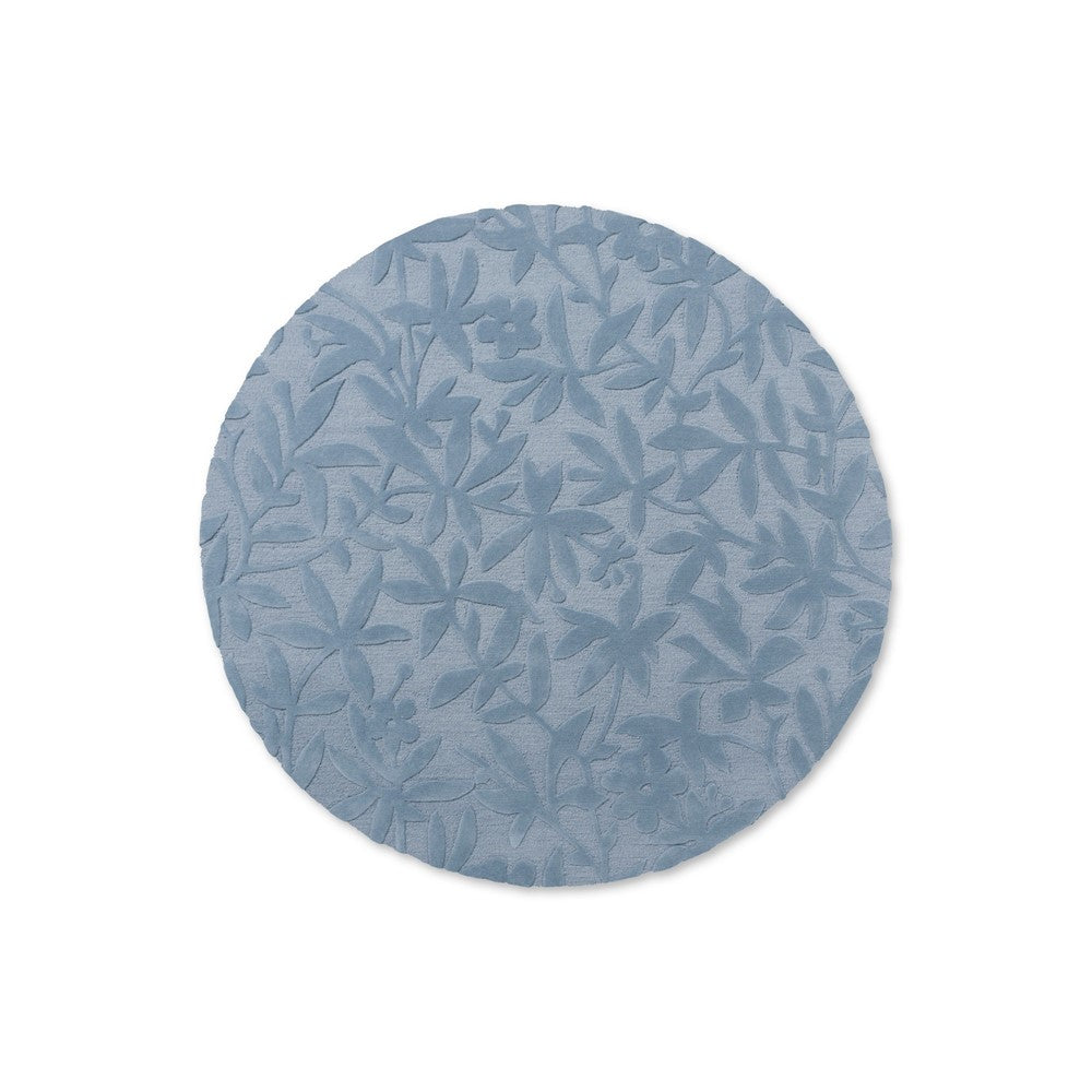 Laura Ashley Cleavers Seaspray Blue Rug