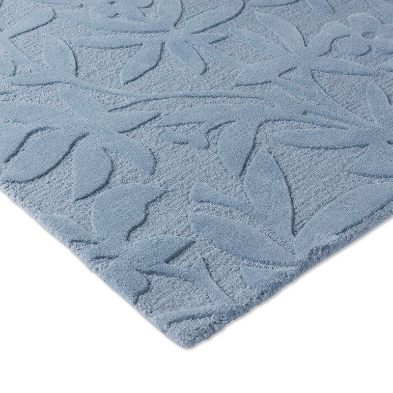Laura Ashley Cleavers Seaspray Blue Rug
