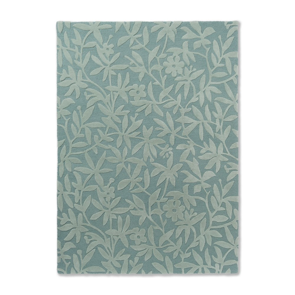 Laura Ashley Cleavers Duck Egg Green Rug