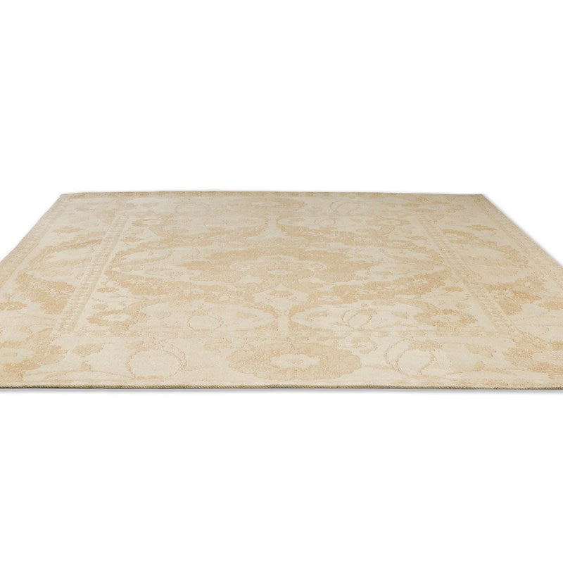Laura Ashley Newborough Jacquard Pale Gold Rug