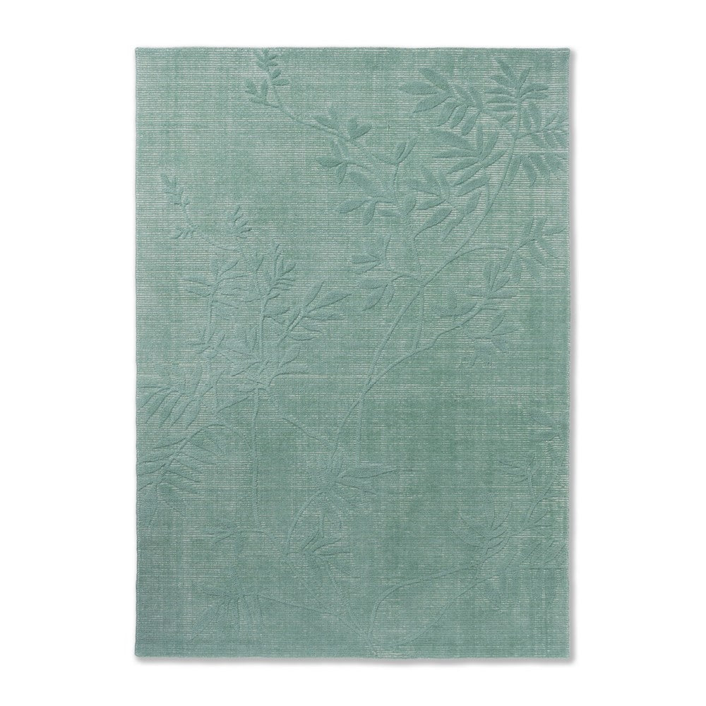 Laura Ashley Mari Botanical Mineral Green Rug
