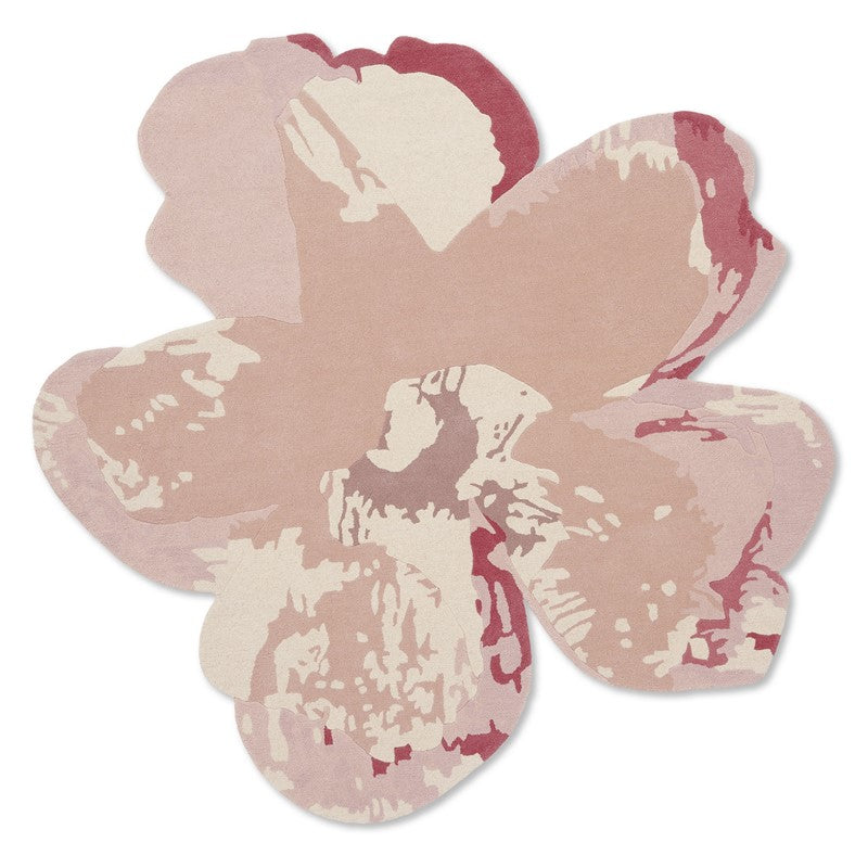 Ted Baker Shaped Magnolia Light Pink Rug