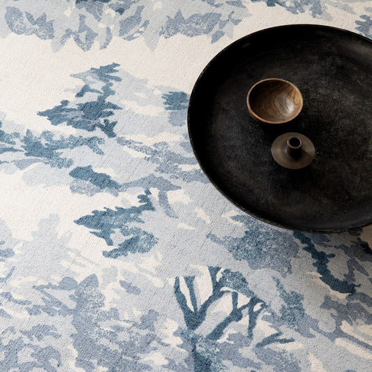 Ted Baker Landscape Toile Light Blue Rug