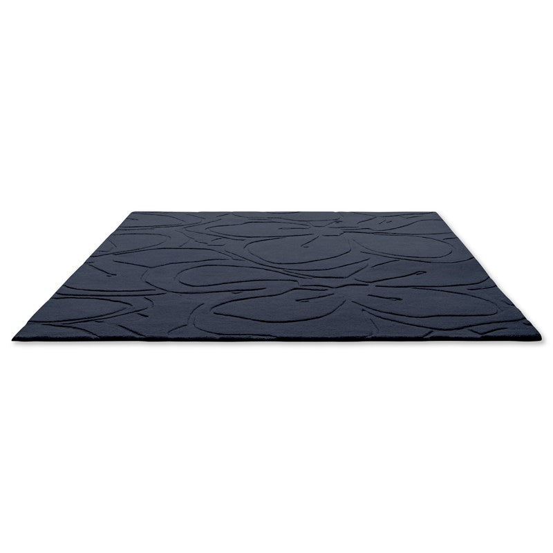 Ted Baker Romantic Magnolia Dark Blue Rug