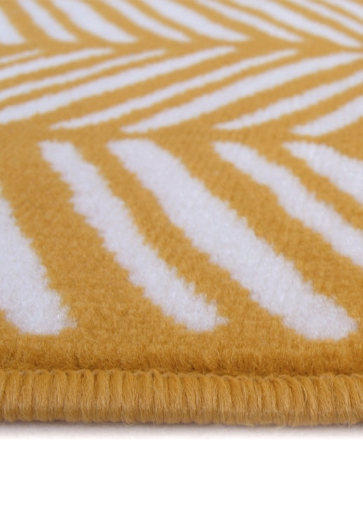 Maestro Herringbone Ochre - 120cm x 170cm