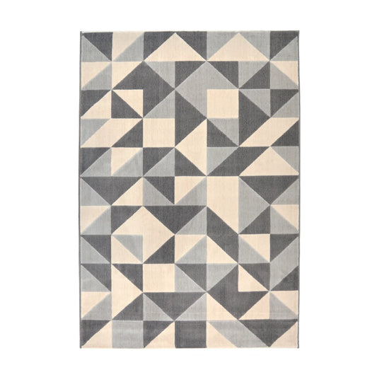 Geo Triangle Grey - 120cm x 170cm