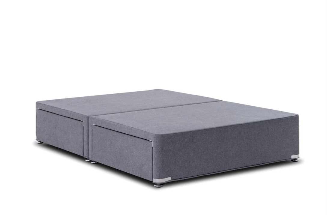 4ft Small Double Premium Reinforced Divan Bed Base (Choice Of Colours)