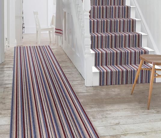 100% Wool London Calling Stripe - 4.10 x 3.35m