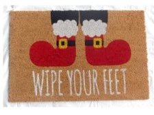Santa Feet Doormat - 60cm x 40cm
