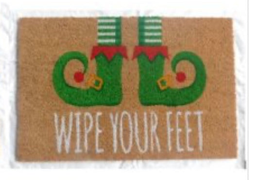 Elf Feet Doormat - 60cm x 40cm