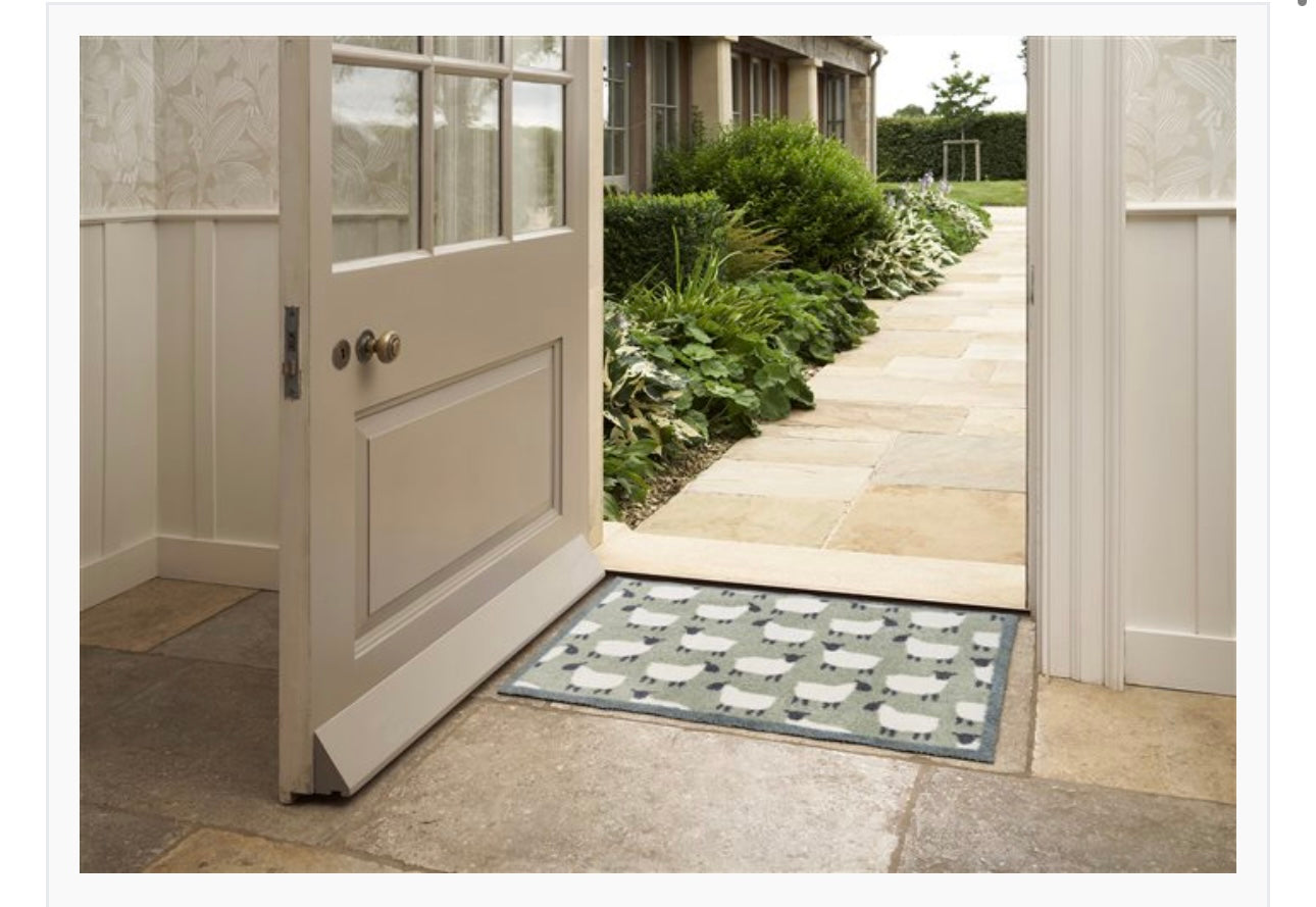 Turtle Mat Flock Green - 60cm x 85cm (Medium)