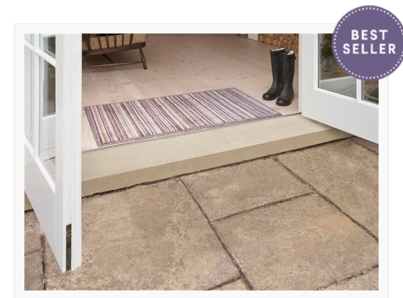 Turtle Mat Sandstone Stripe - 75cm x 120cm (Runner)