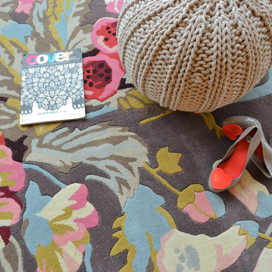 Sanderson Stapleton Park Rosewood Rug