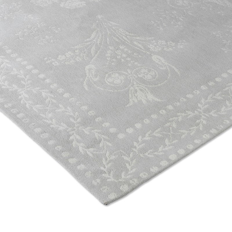 Laura Ashley Josette Damask Jacquard Rug
