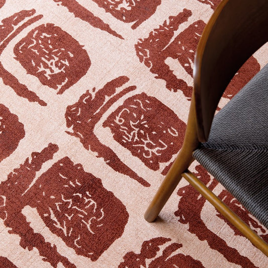 Ted Baker Woodblock Red Rug