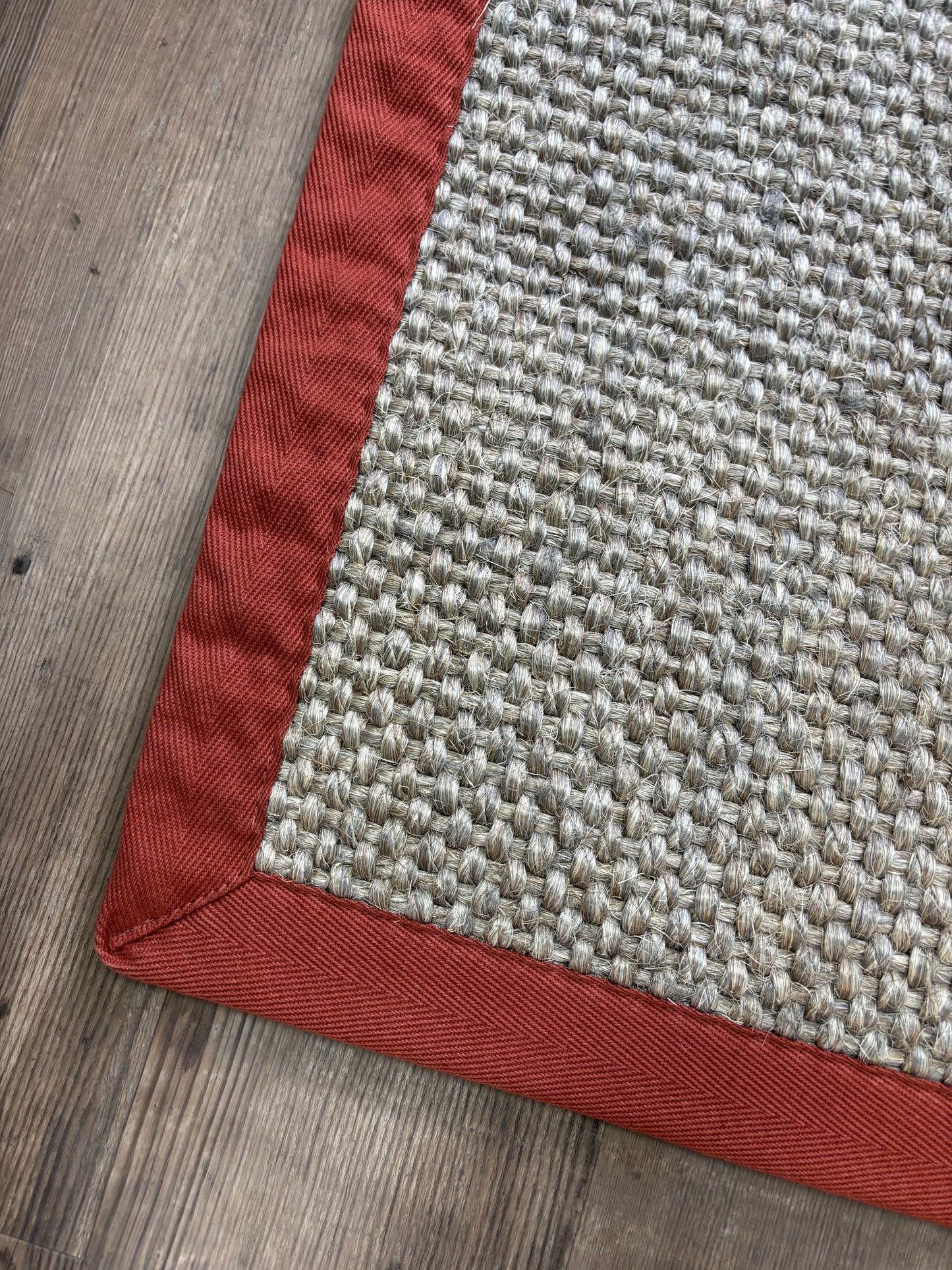 Sisal Taped (Orange) - 150cm x 90cm