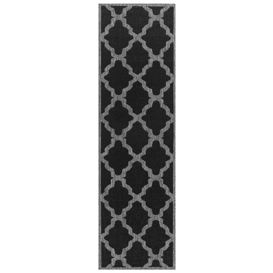 Moda Trellis Black Runner - 60cm x 2.3m