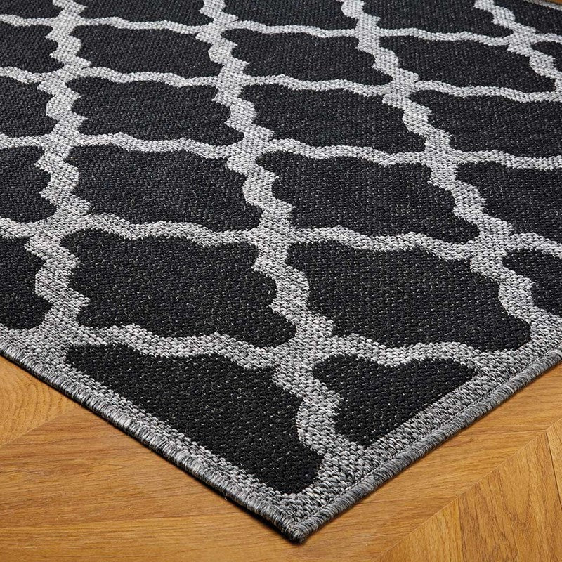Mods Trellis Black Runner - 60cm x 1.1m