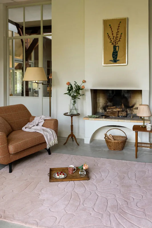 Laura Ashley Coleby Petals Chalk Pink