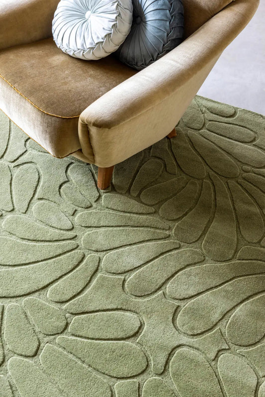 Laura Ashley Coleby Petals Hedgerow Green