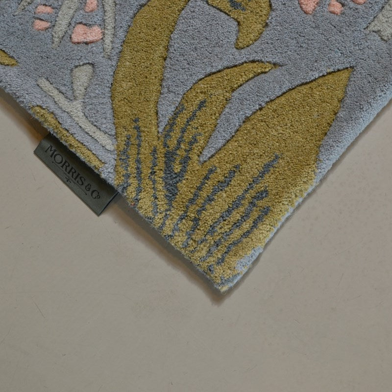 William Morris Strawberry Thief Slate Rug