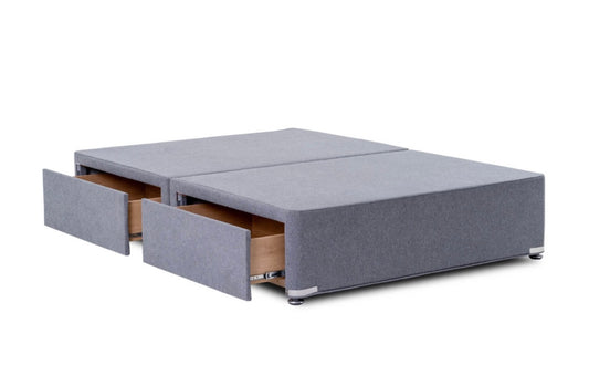 2ft6 Small Single Premium Reinforced Divan Bed Base (Choice Of Colours)