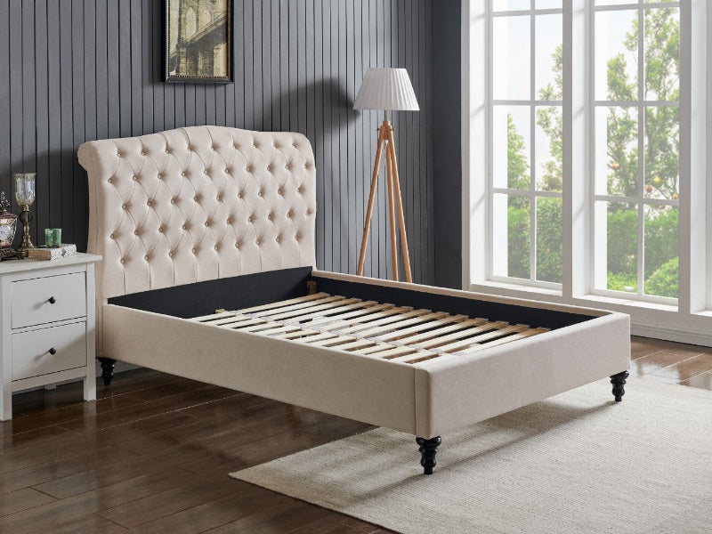 Rosa Fabric Bed